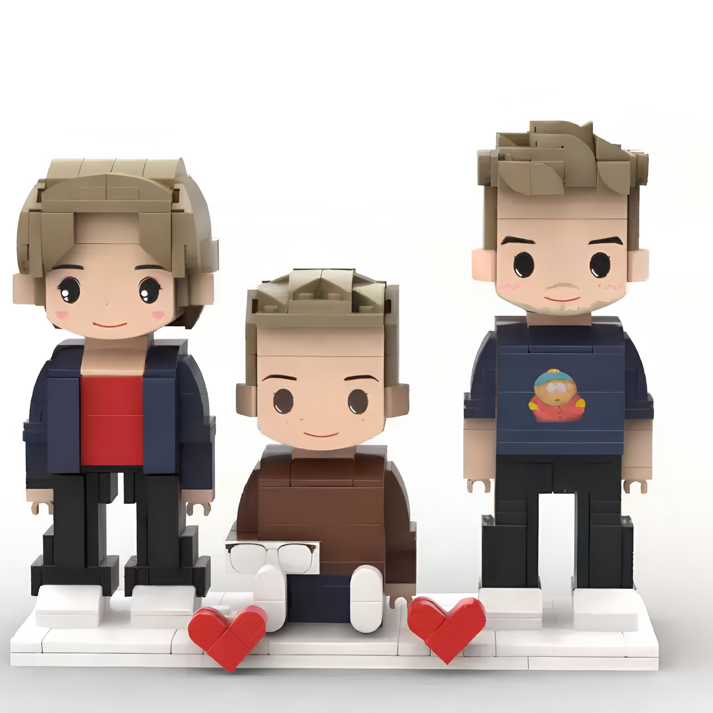 Custom Brick Figure from Photo – One Person
