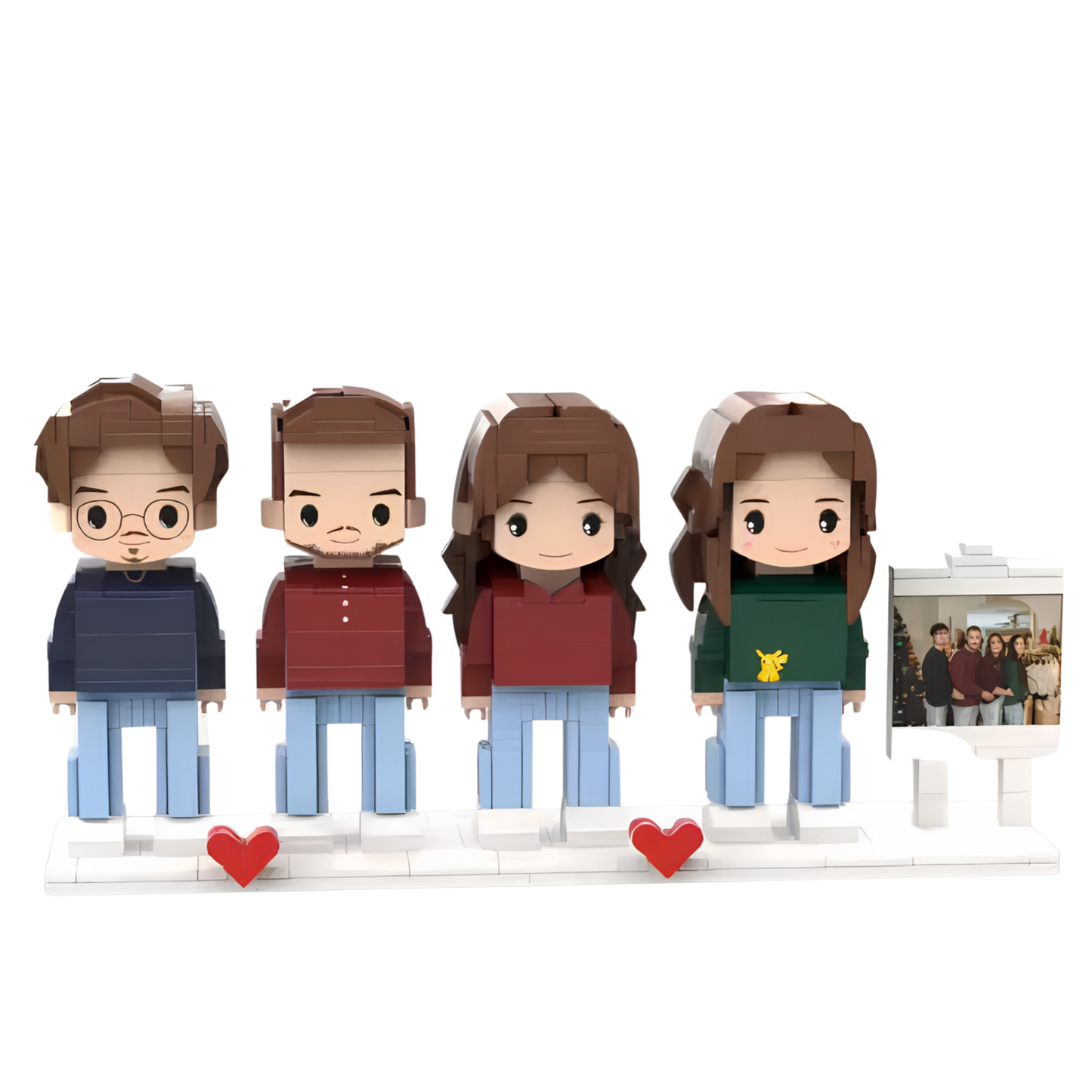 Custom Brick Figure from Photo – One Person